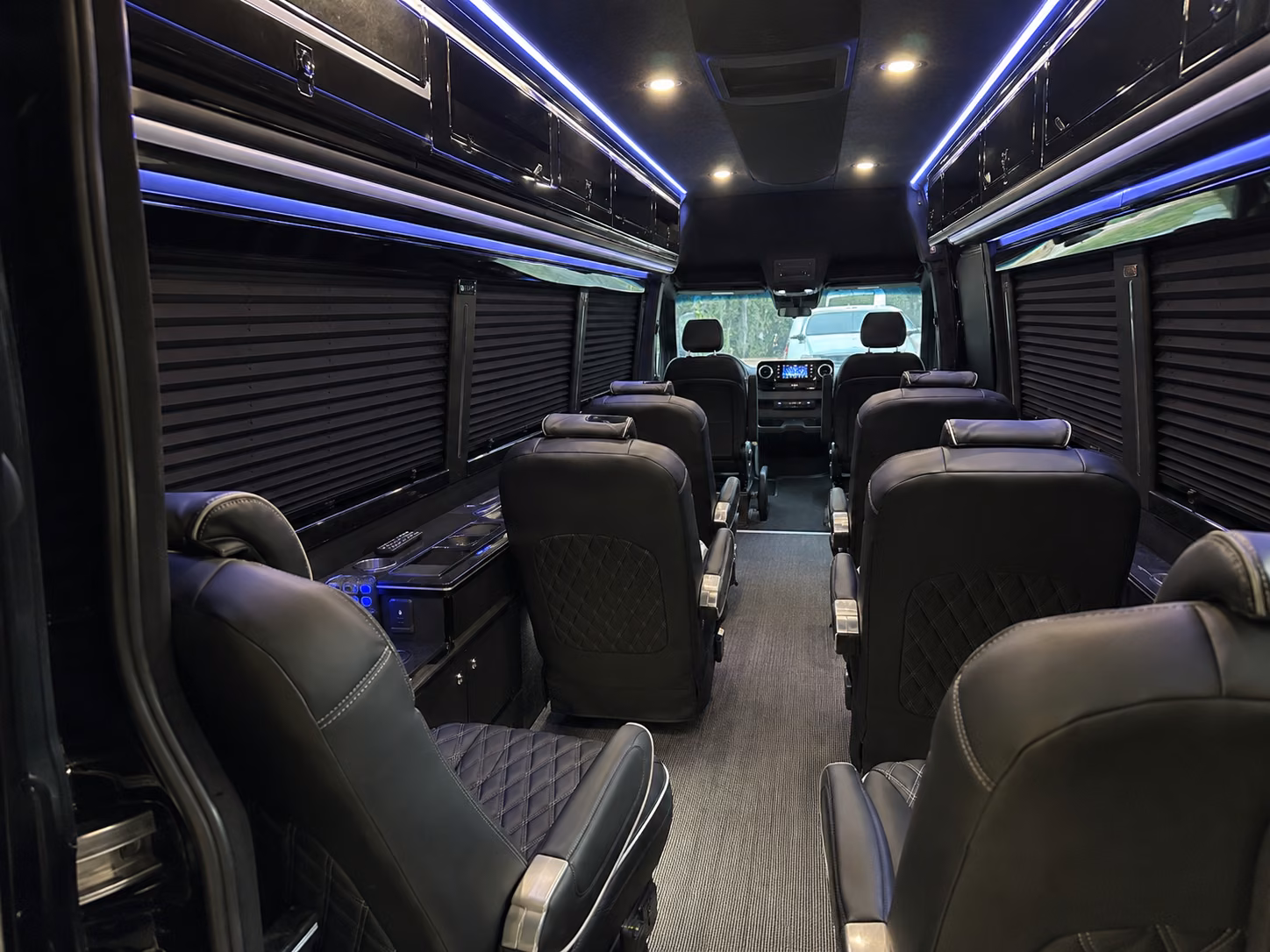 sprinter vans and minibuses for intimate tallahassee wedding transfers