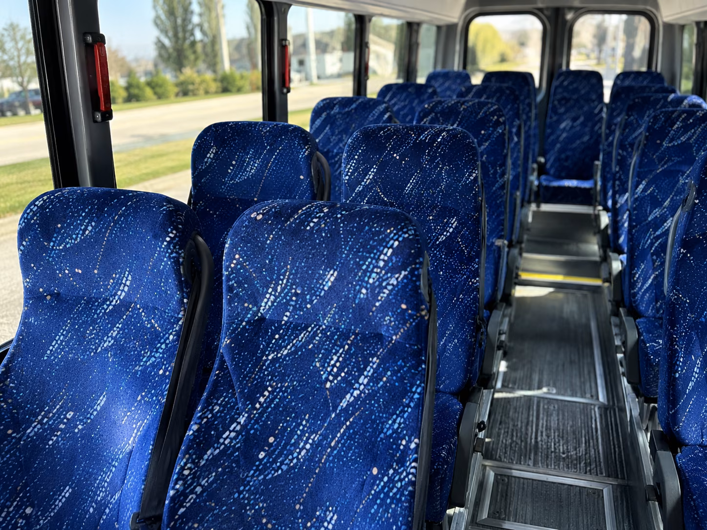 tallahassee 18 passenger minibus inside