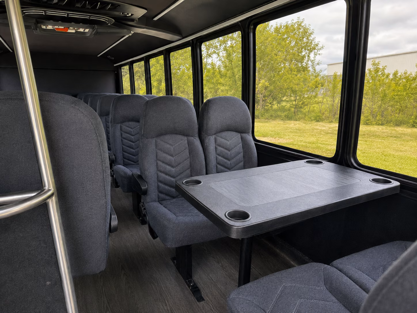 tallahassee 18 passenger minibus interior