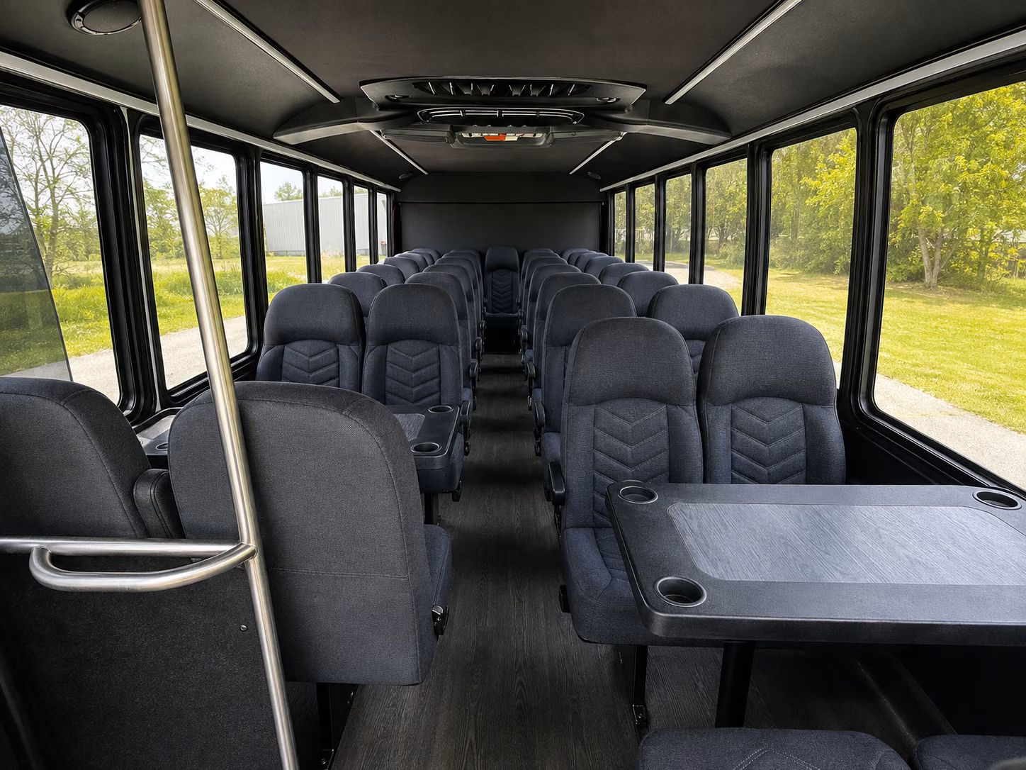 tallahassee 20 passenger minibus interior