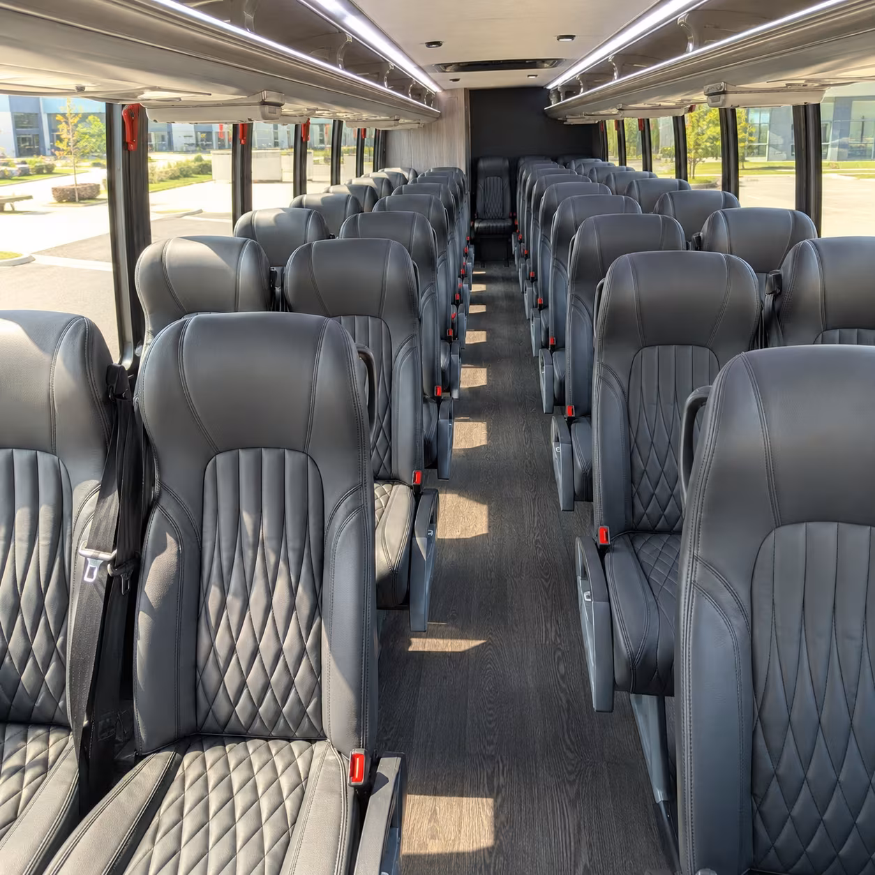 tallahassee 25 passenger minibus interior
