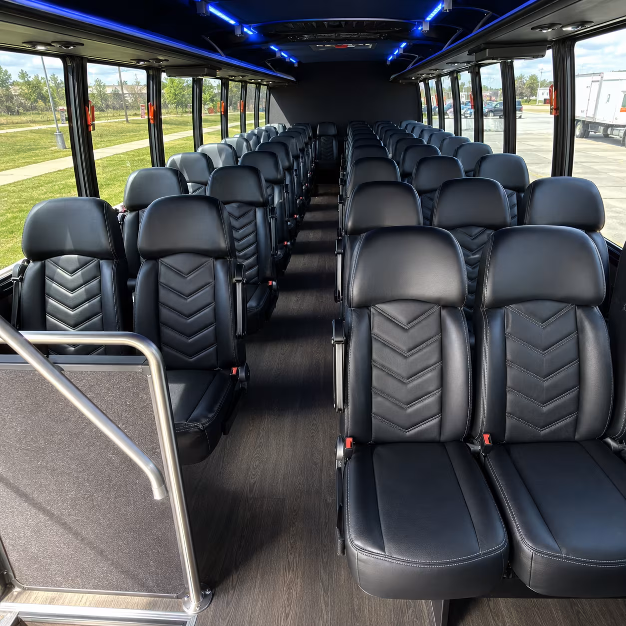 tallahassee 30 passenger minibus interior