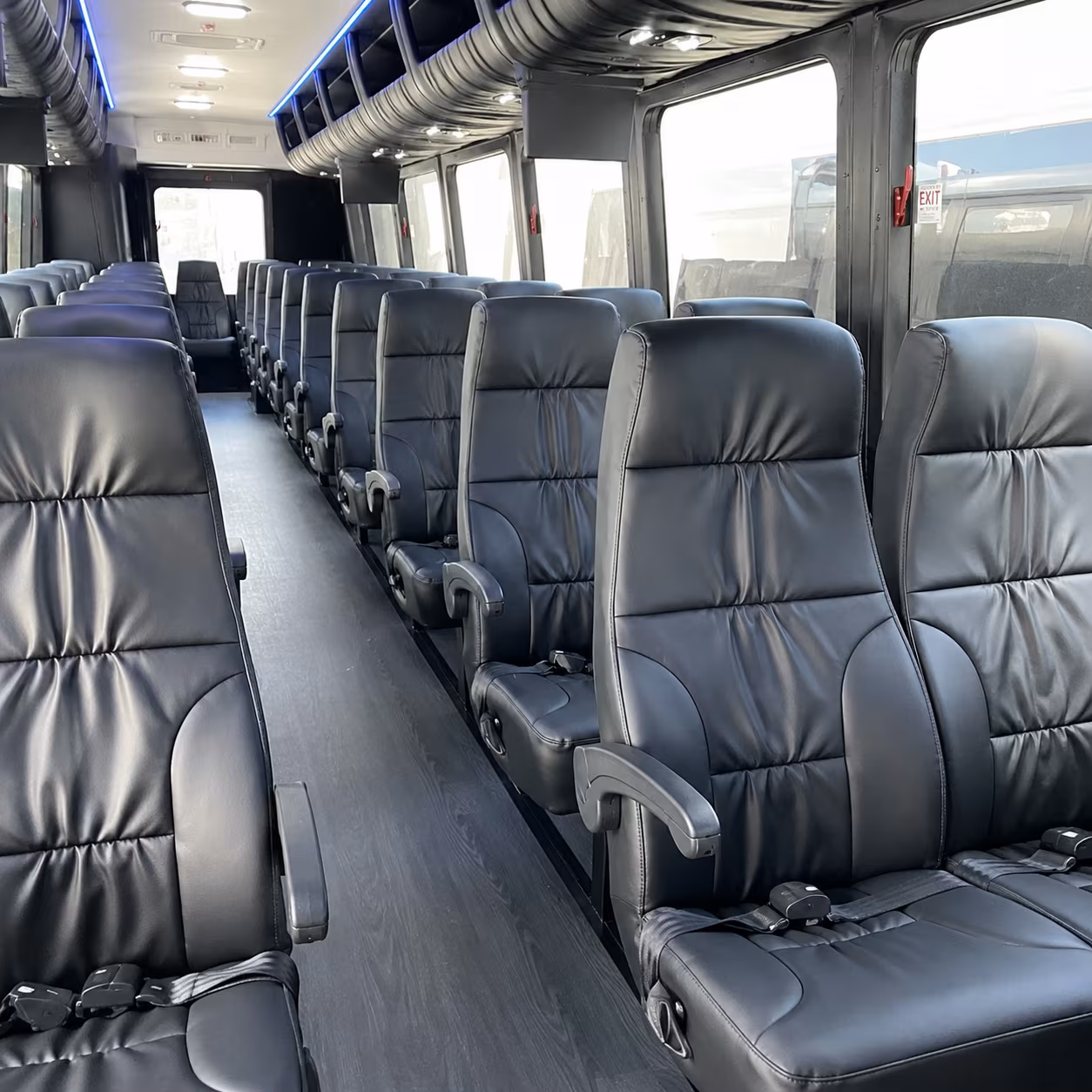 tallahassee 35 passenger minibus inside