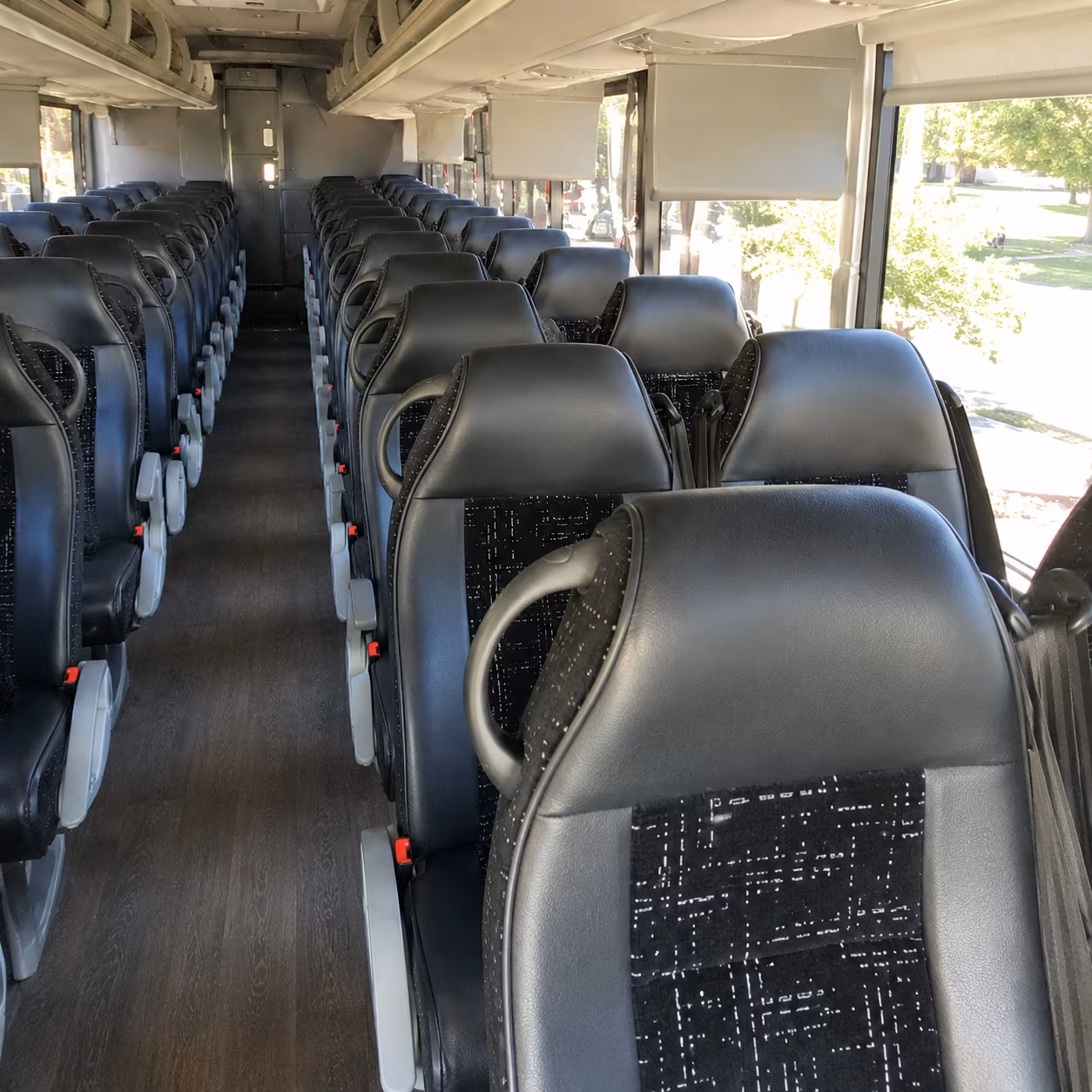 tallahassee charter bus interior