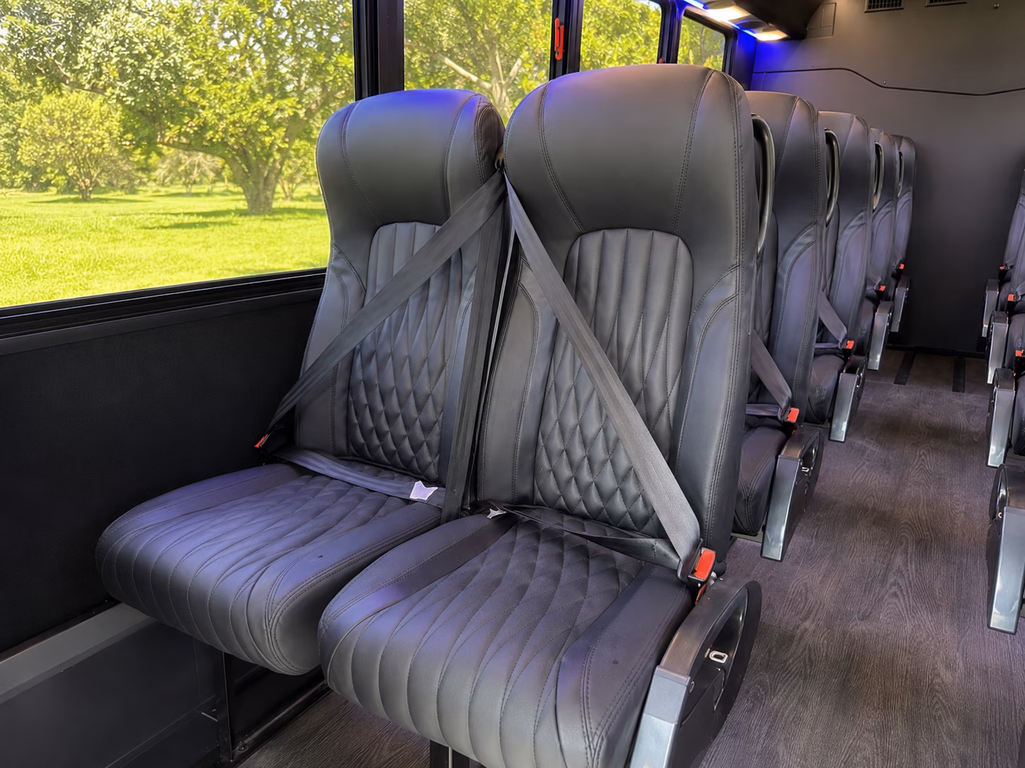 tallahassee religious group transportation onboard seating